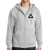 Essential Fleece Full Zip Hooded Sweatshirt Thumbnail