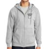 Essential Fleece Full Zip Hooded Sweatshirt Thumbnail