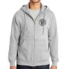 Essential Fleece Full Zip Hooded Sweatshirt Thumbnail